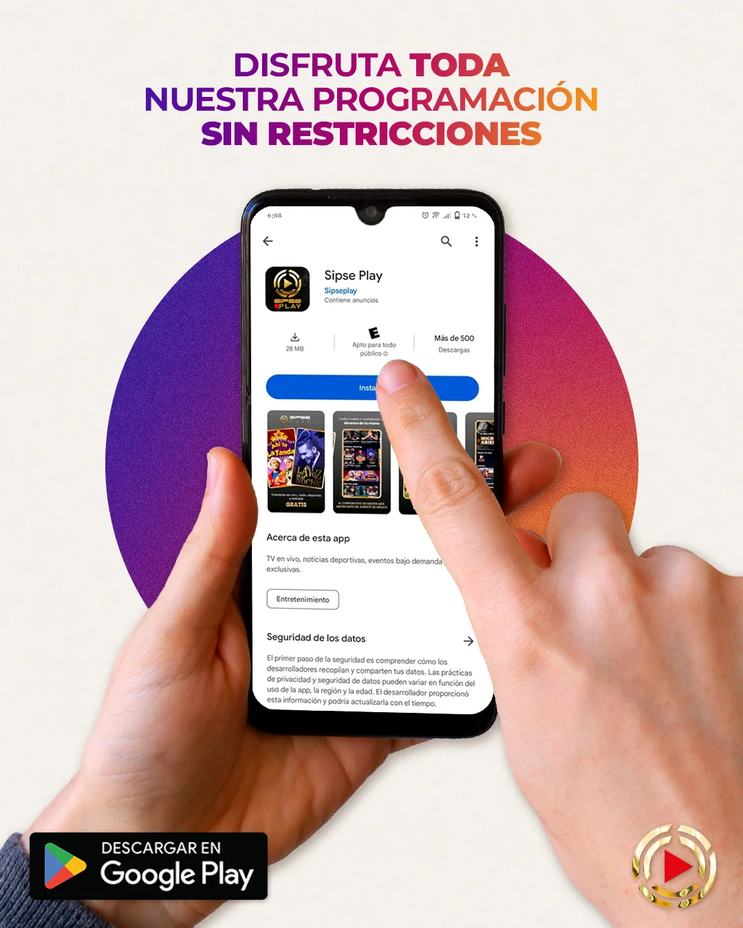 App SIPSE Play